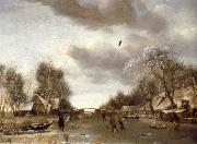 Winter Scene Rembrandt